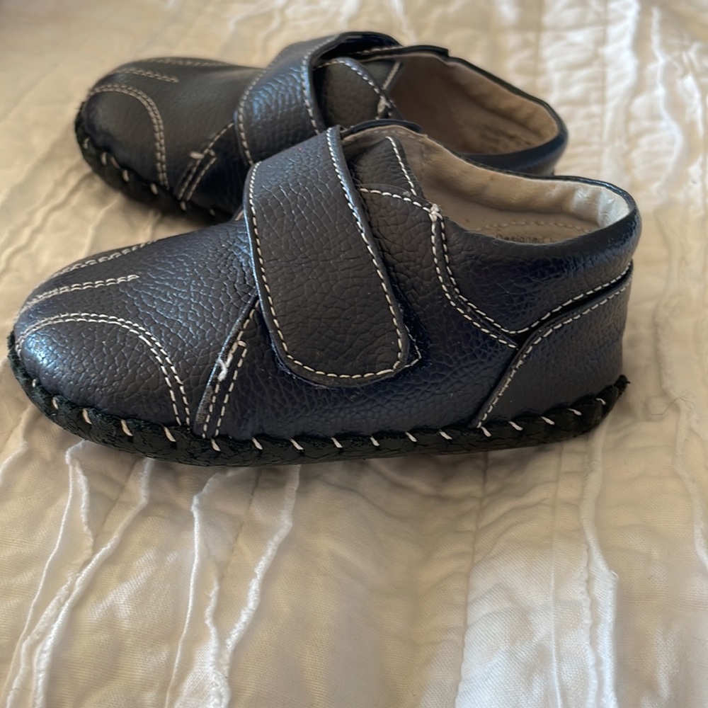 Pediped flex “Tyler” Navy shoes leather 6-12 months - Picture 3 of 7